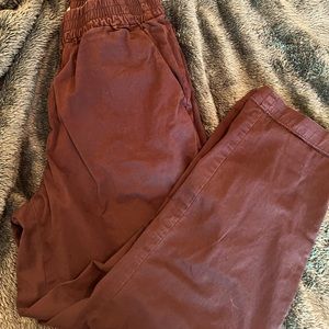 Everlane easy tapered black pull on pants retired